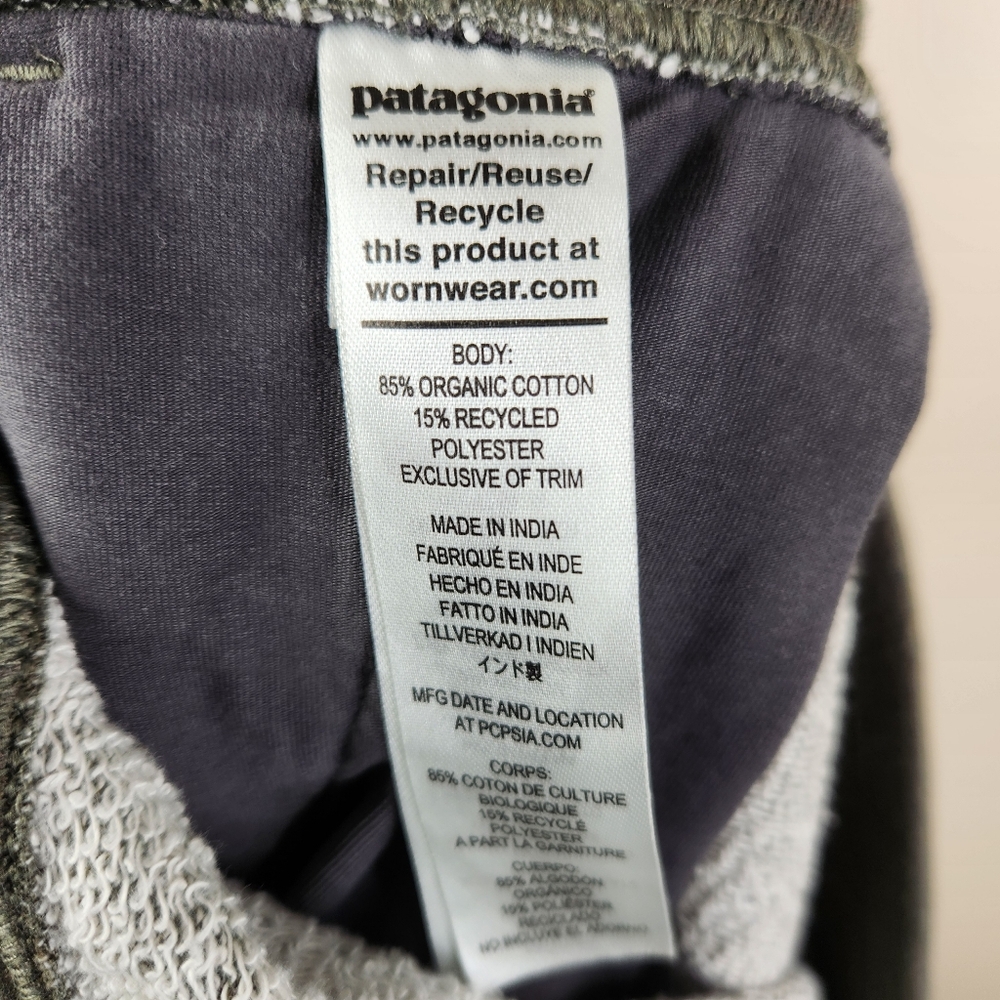 Patagonia Men's Gray Fleece Joggers - Comfortable Sweatpants - Picture 7 of 7